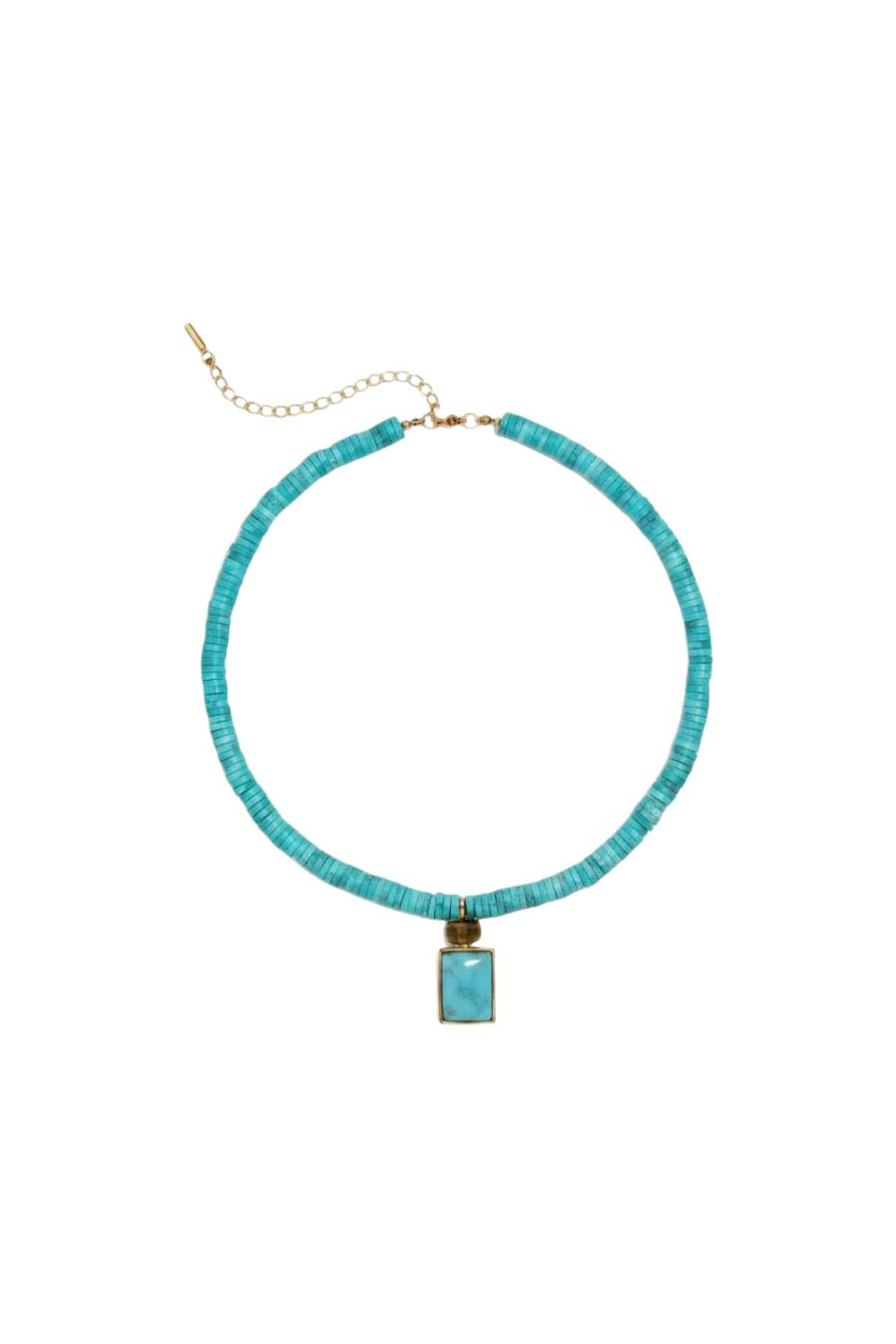 Alette Necklace in Larimar