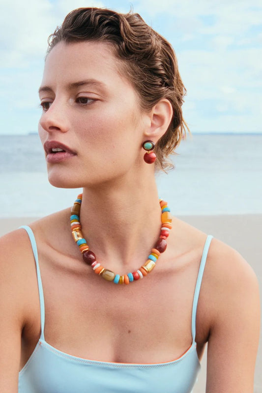 Souvenir Necklace in Sienna