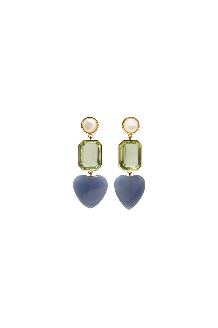 Demy Earrings in Azul