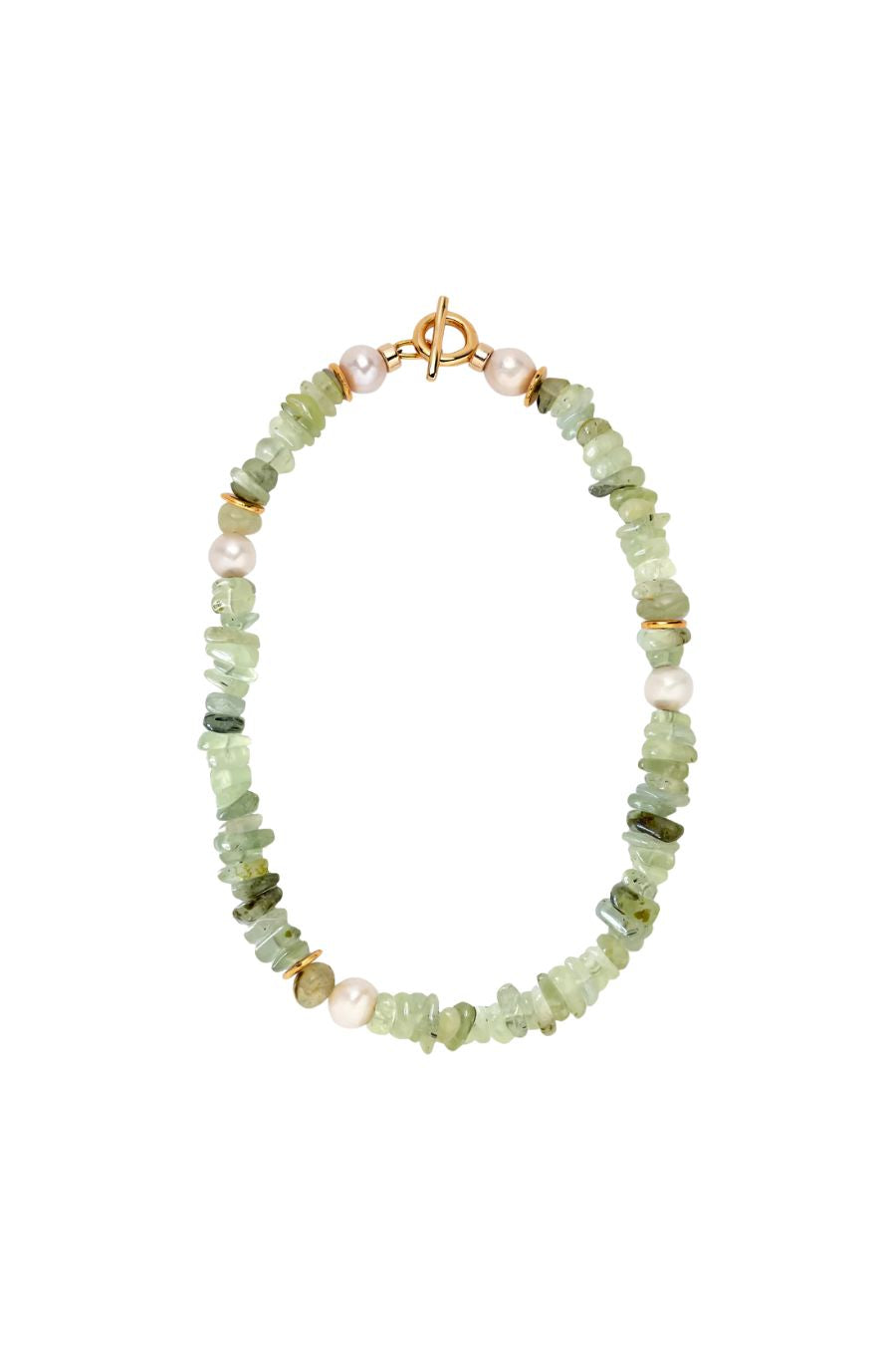 Mood Necklace in Prehnite