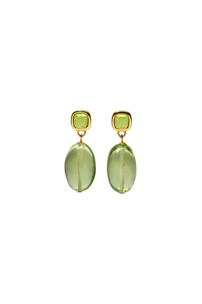 Grove Earrings in Verdant