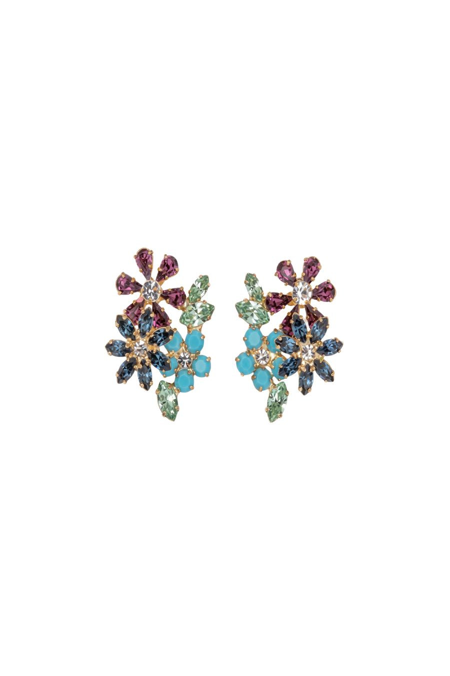 Jayde Earrings in Peacock