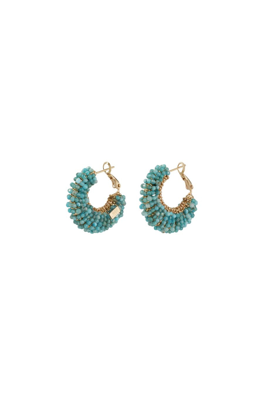 Izzia Earrings in Blues