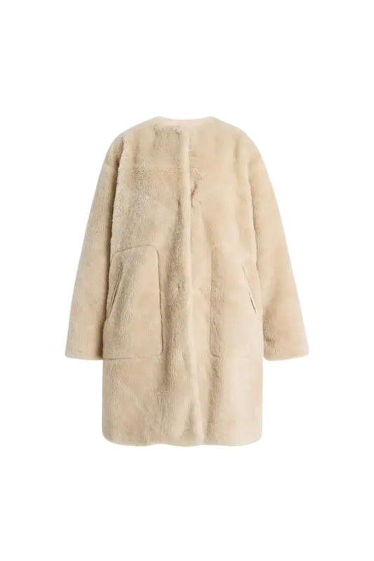 Martina Long Sherpa Coat