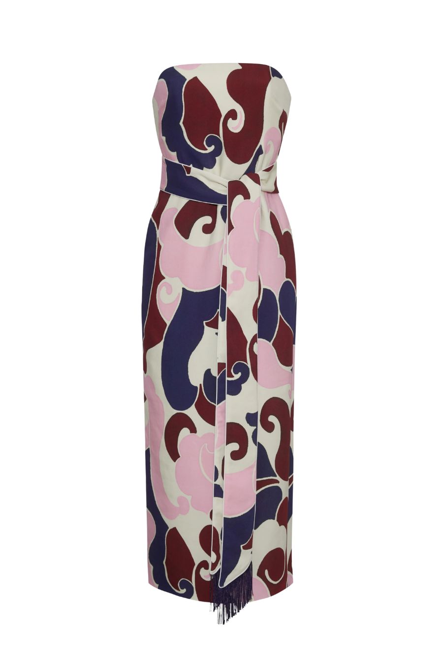 New Castle Dress in Petal Wave Blush