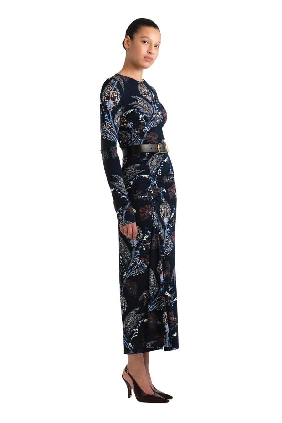 Piermond Dress in Mod Paisley Navy