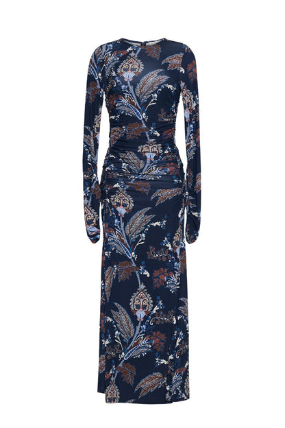 Piermond Dress in Mod Paisley Navy