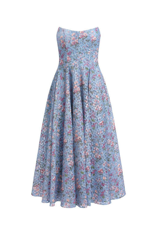 TS Rousseau Lace Midi Dress