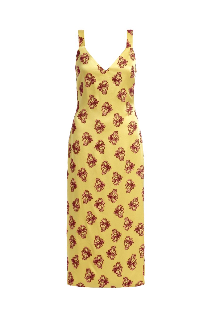 TS Dancing Queen Citrine Midi Dress