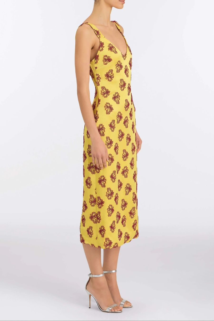 TS Dancing Queen Citrine Midi Dress