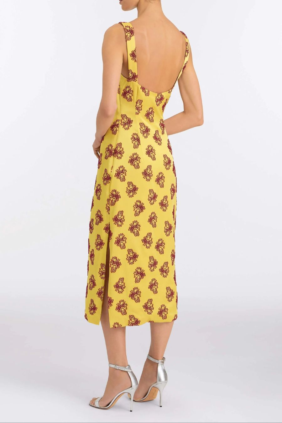 TS Dancing Queen Citrine Midi Dress