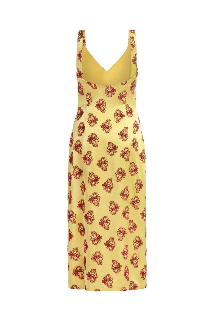 TS Dancing Queen Citrine Midi Dress