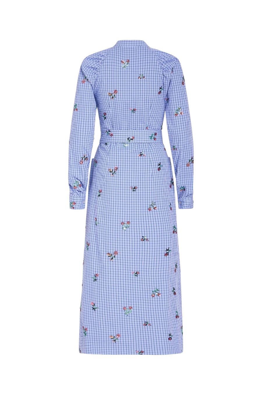 TS Gazania Sequin Embroidery Shirt Dress