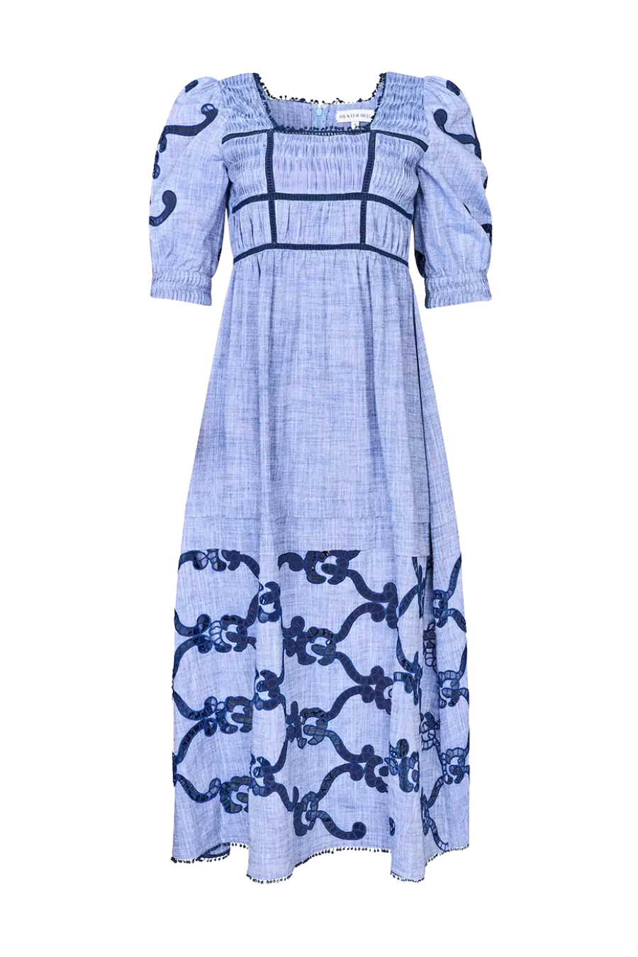 Rowe Dress in Seabank Chambray