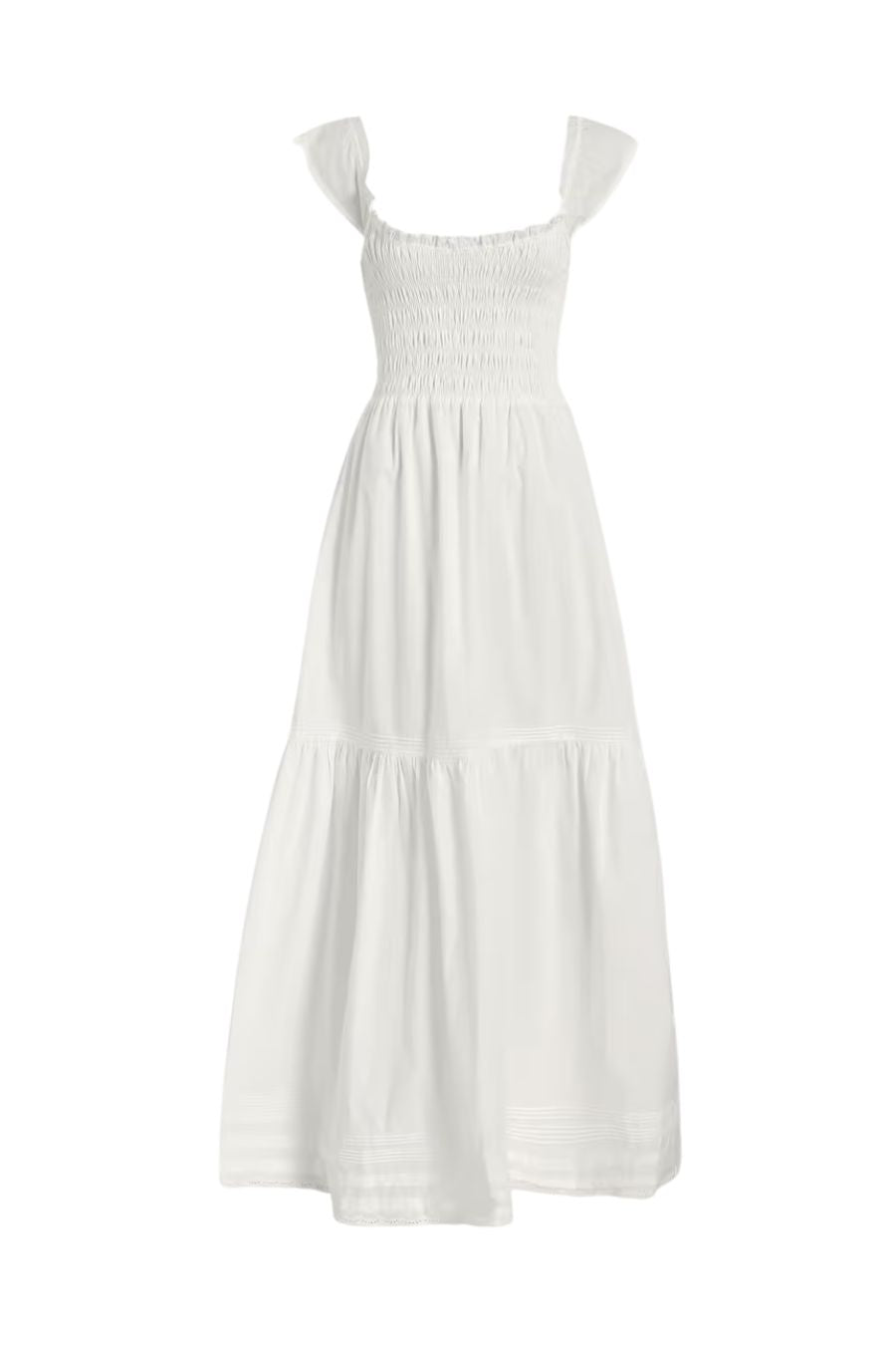 Valentina Dress in Fiore Lace White