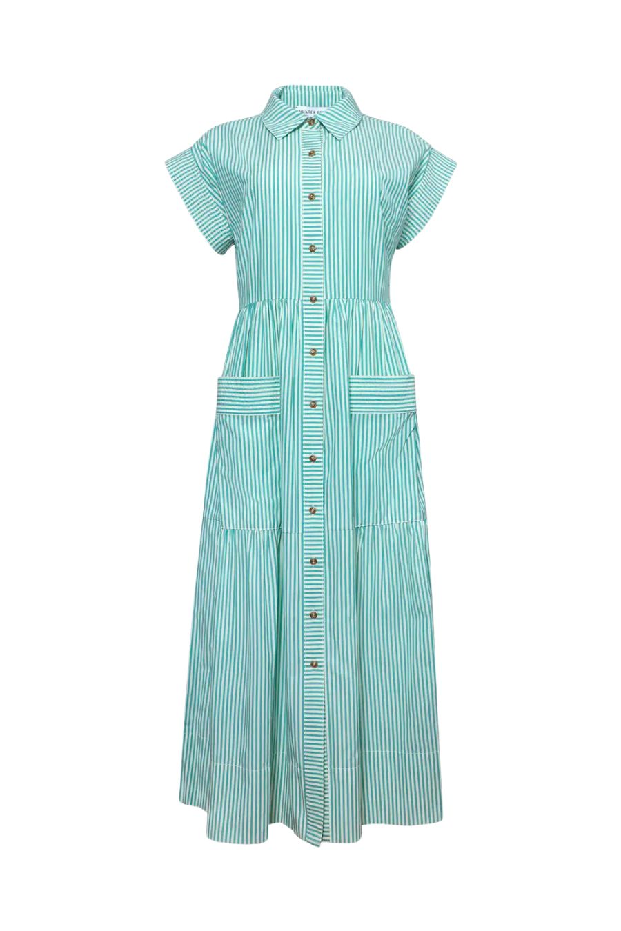 Sarah Dress in Saltwater