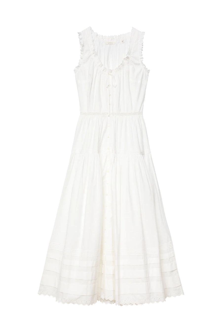 Hortense Dress in Salt