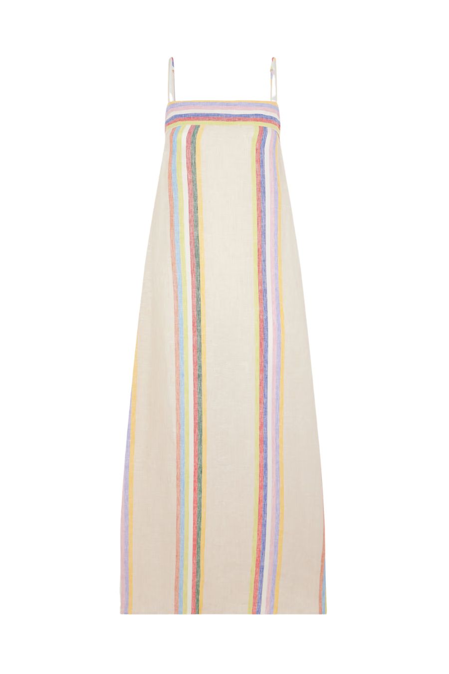 Laura Linen Stripe Dress in Day Stripe