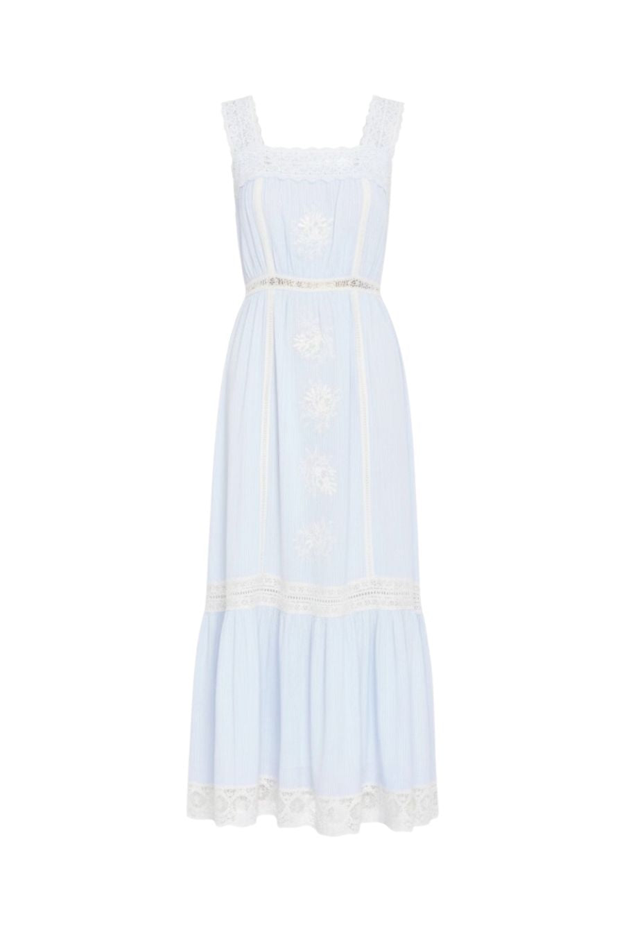 Blue White Stripe Anita Dress