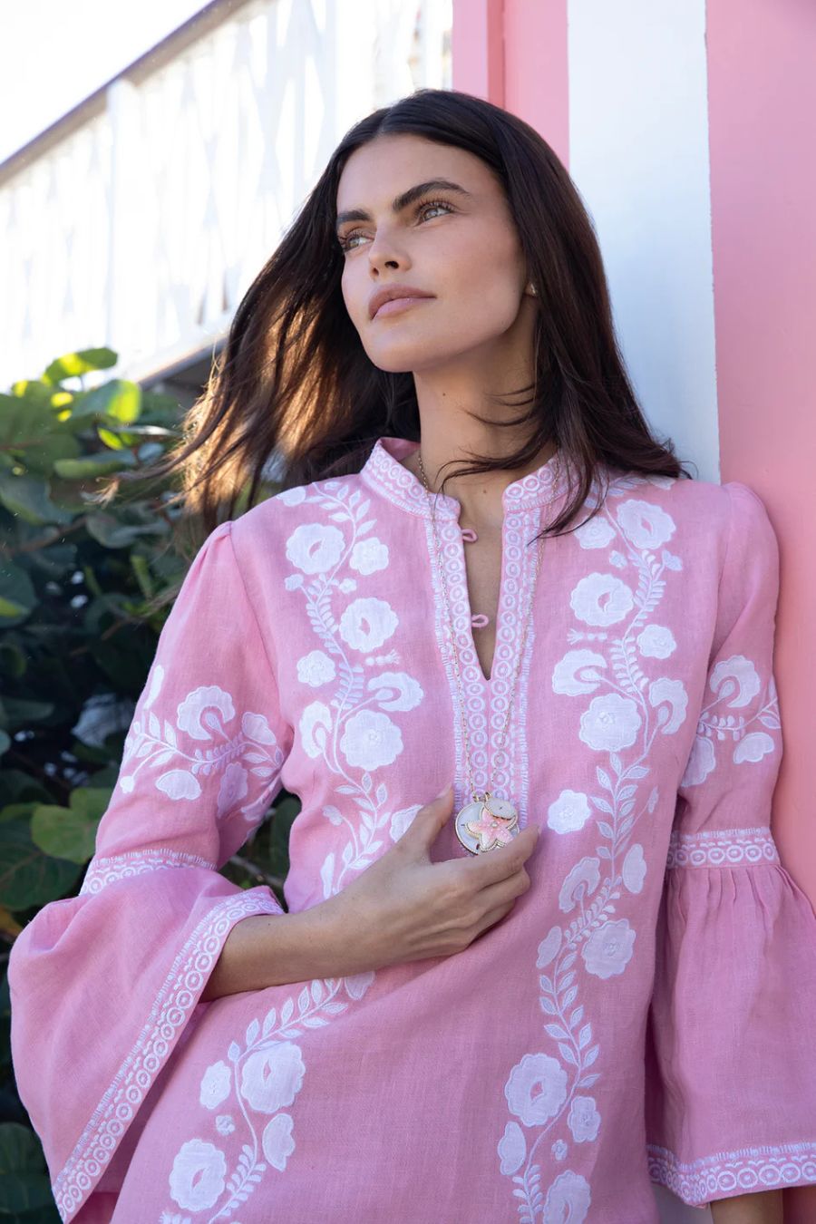 Margaux Kaftan in Pink