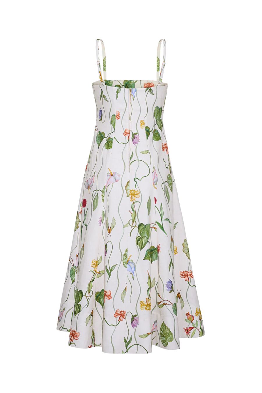 Gimlet Dress in Flora Trail Ivory