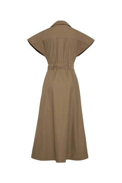 Sawyer Dress in Khaki