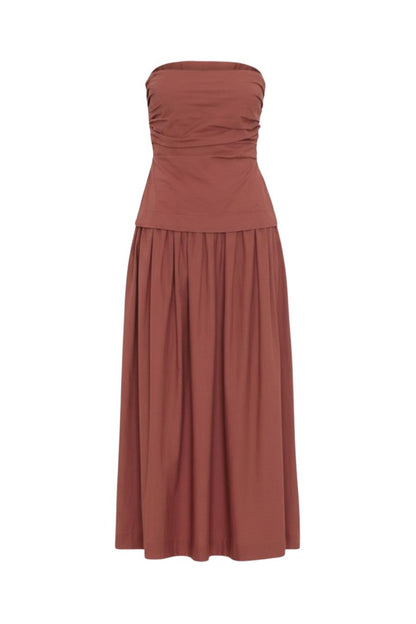 Adobe Brown Ciara Dress