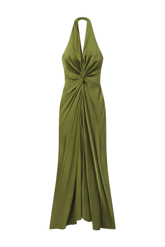 Mabel Gown in Tomatillo