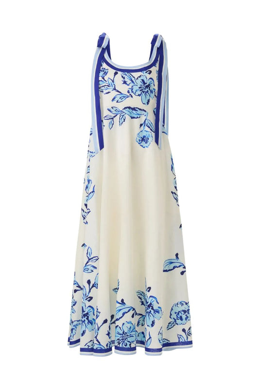 Elodie Dress in Antique Peony