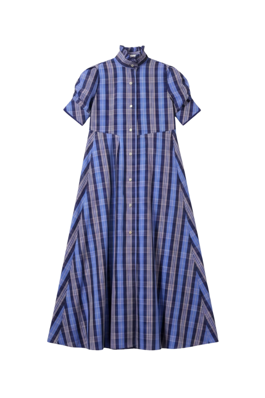Venetia Dress in Navy/Blue
