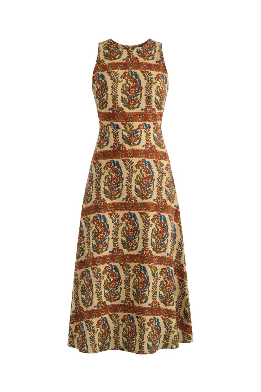 Faith Dress in Amber Glen Cream