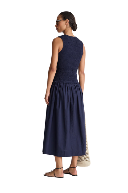 Siempre Tank Maxi in Midnight Blue
