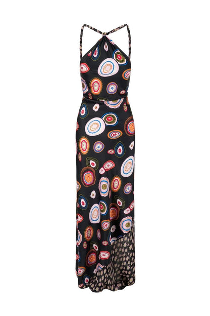 Charli Silk Dress in Milliefiori Multi