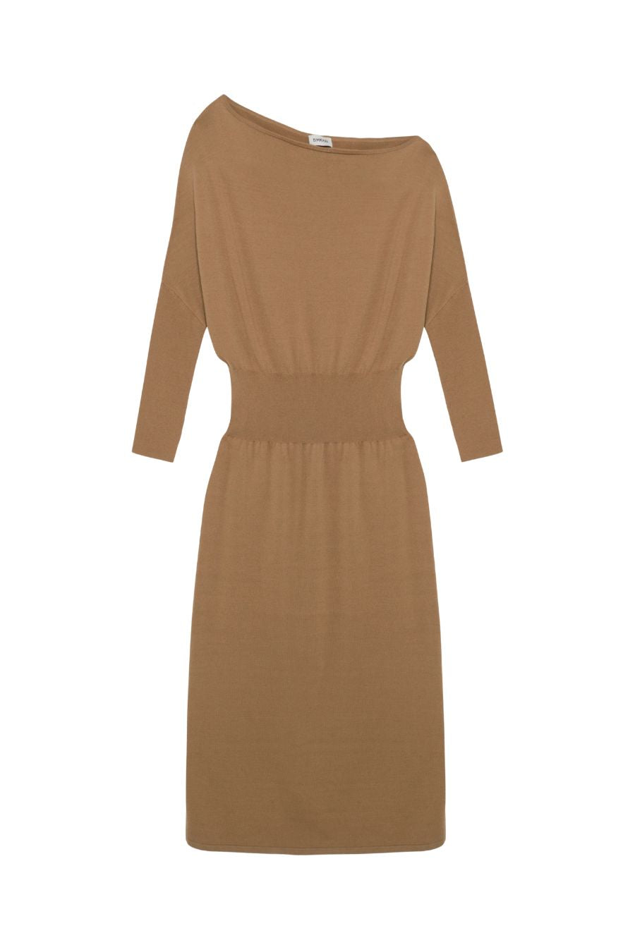 Janese Knit Dress in Camel