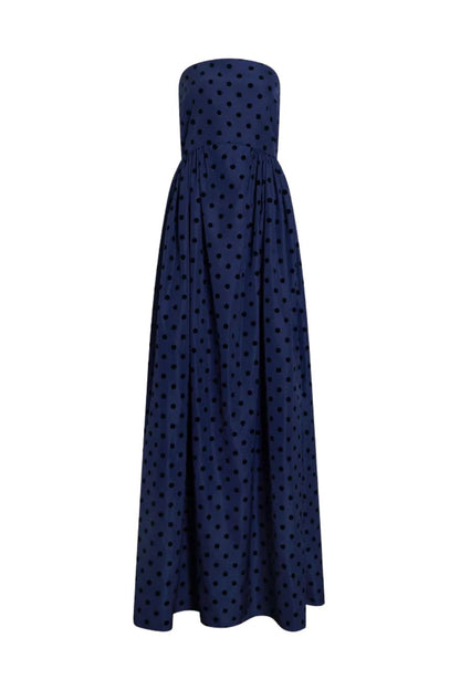 DELPHINE Audrey Dress in Midnight Multi, designer dress