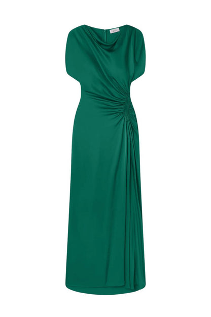Nadia Gown in Bright Emerald
