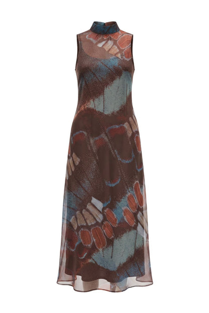 Albee Dress in Butterfly Sky