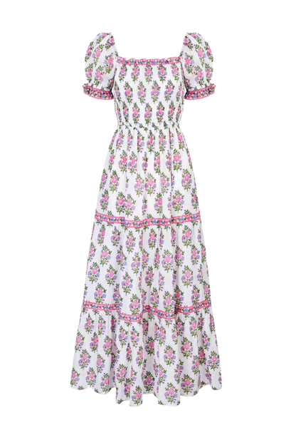 Schiffli Folk Posey Palermo Dress