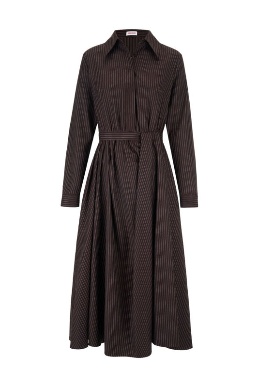Nip/Tuck Dress in Espresso