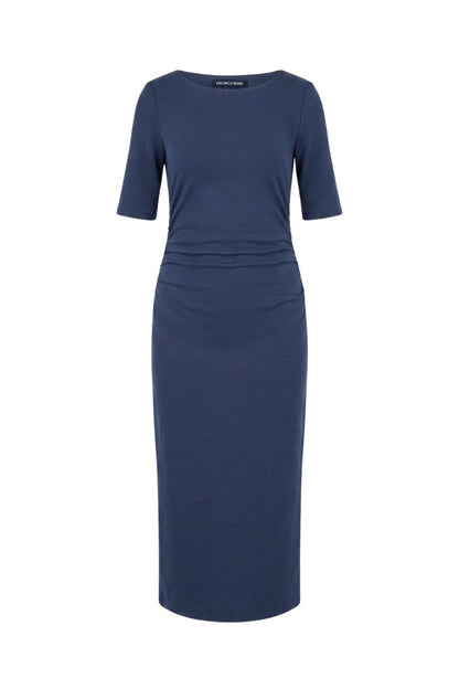 Veronica Beard Charissa Dress in Heritage Navy