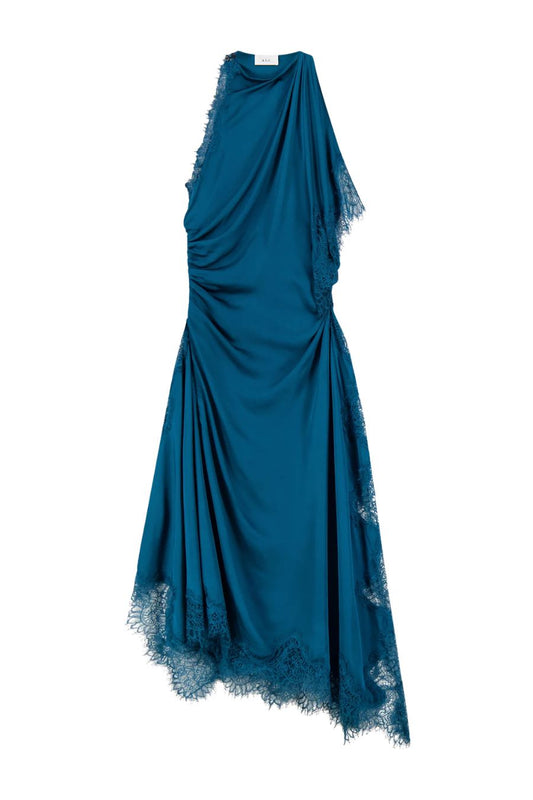 Miriam Dress in Light Teal