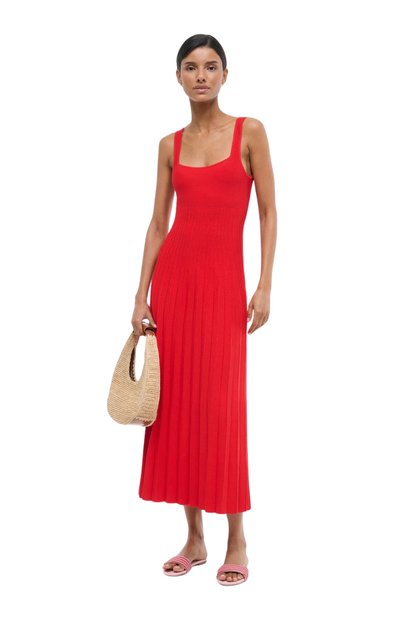 Ellison Dress in Red Rose