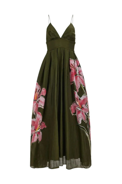 Ilma Maxi Dress in Lilium Bloom