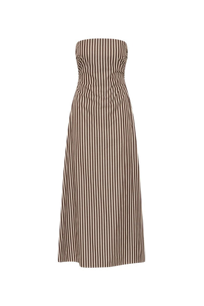 Casimiro Dress in Rita Stripe Port
