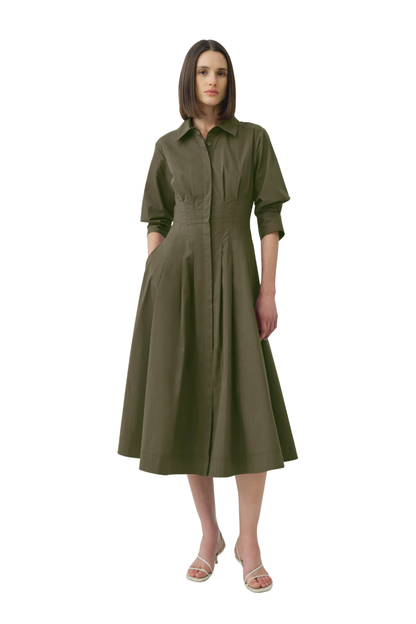 Jazz Midi Dress in Sea Turtle