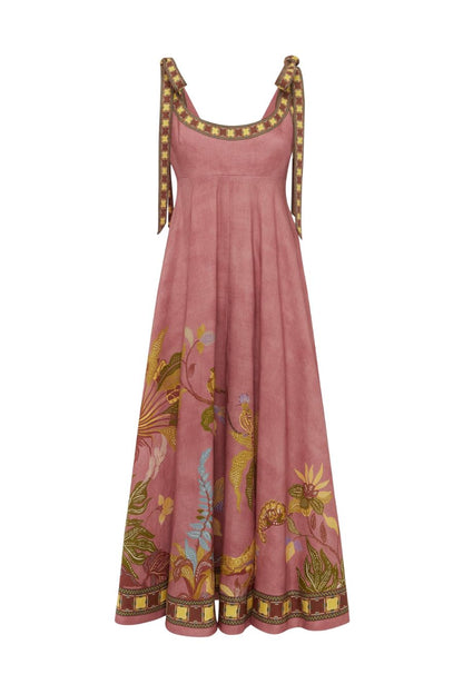 Zuri Ballet Sundress in Rose