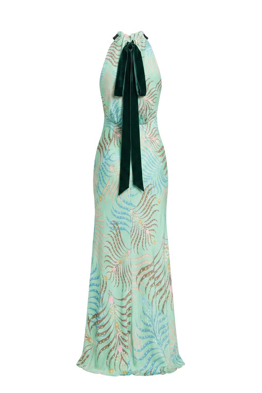 Michelle Dress in Ocean Palm