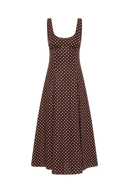 Esme Dress in Martinha Polka Dot by FAITHFULL THE BRAND