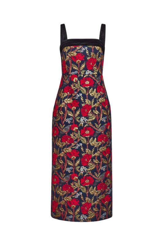 Gimlet Dress in Golden Hour by Hunter Bell