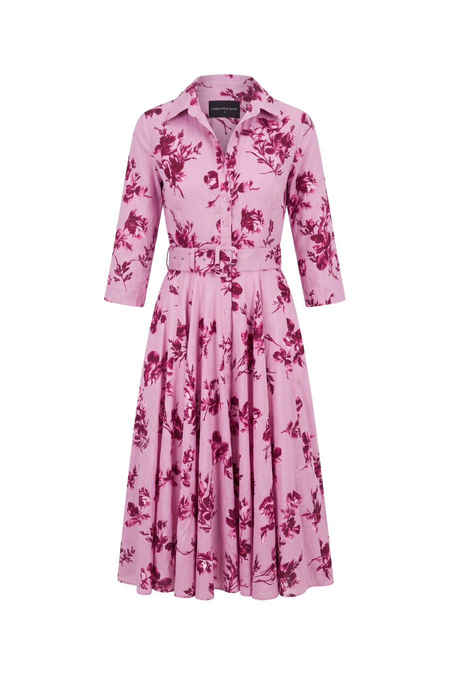 Aster Dress in Dusty Pink